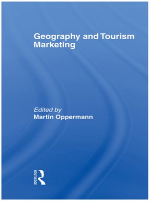 cover image of Geography and Tourism Marketing
